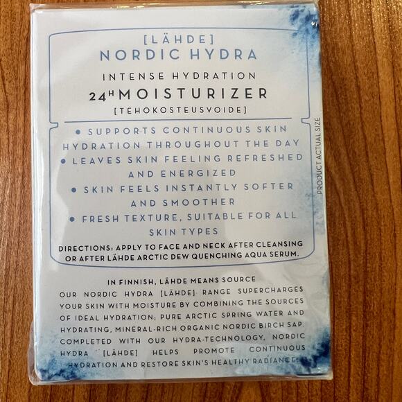 Lumene Finland Nordic Hydra Intense Hydration 24 Hour Moisturizer NEW 1.7oz - Picture 3 of 6